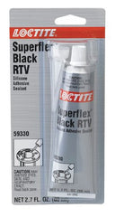 Loctite 193996 Superflex RTV Silicone Adhesive Sealant 80 mL Tube Black