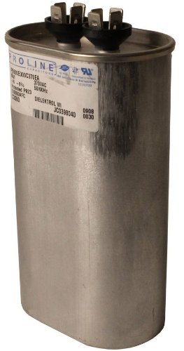 Fasco C4D407.5 Proline 40 Mfd/7.5 Mfd 440-volt Dual Microfarad Capacitor with 1.75-Inch Base Size and 4.75-Inch Case Height