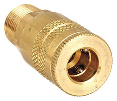 Parker B22 Coupler Body, Brass, MNPT, 1/4 In. Pipe