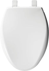 Bemis 1200E4 000 Affinity Toilet Seat with STA-TITE, Easy Clean, Whisper Close, Elongated