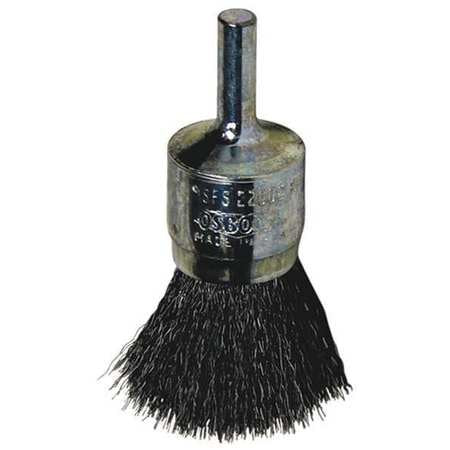 Osborn 30085 Crimped Wire End Wire Brush 1 Dia SS Min. Qty 12