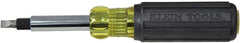 Klein Tools 32557 Multi-Bit Screwdriver / Nut Driver 10-in-1 Heavy Duty