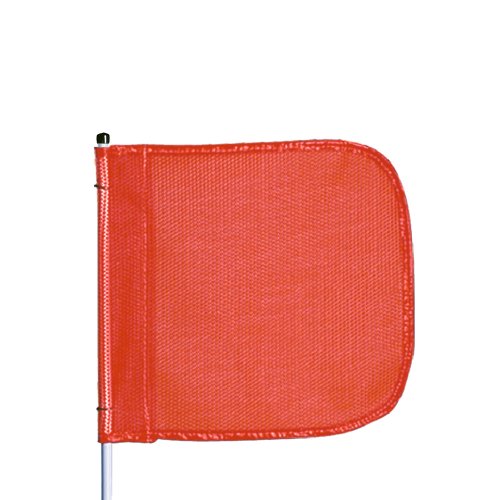 Checkers FS5-O Flagstaff Safety Flag, 12 L X 11 W, Replacement MPN: FS5-O