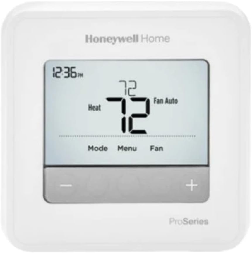 Honeywell TH4210U2002/U T4 Pro Programmable Thermostat 2H/1C Heat Pump 1H/1C Conventional