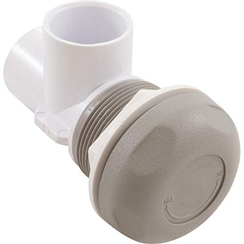 Custom Molded Products 25036-219-000 On/Off Valve CMP Mushroom 2-1/16hs Scalloped 1s Gray