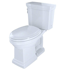 TOTO CST404CUFG#01 Promenade II 1G Two-Piece Elongated 1.0 GPF Universal Height Toilet with CEFIONTECT Cotton White