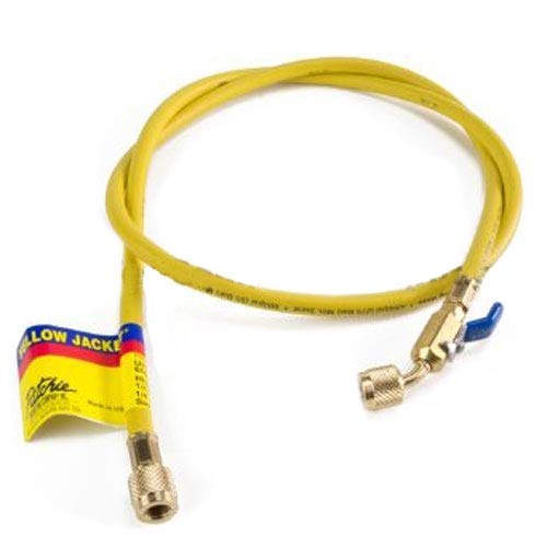 Yellow Jacket 29072 Plus II Hose with Compact Ball Valve 72 inches