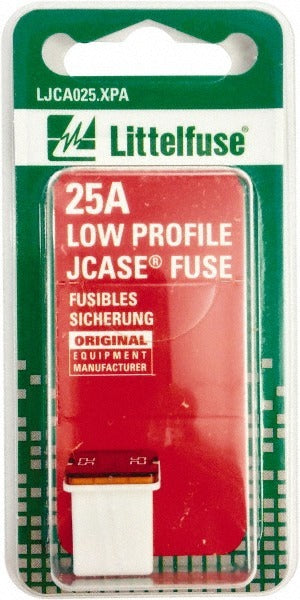 LITTELFUSE Littelfuse 0895025.Z 25A 58VDC Low Profile Jcase Fuse