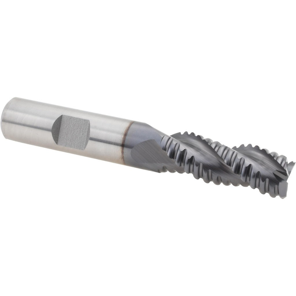 HERTEL Hertel 75987719 Roughing End Mill 0.5 in 3 Flute Cobalt
