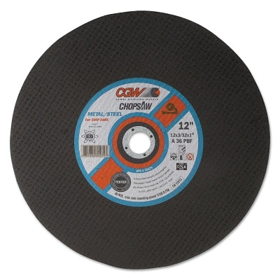 CGW Abrasives 35576 Chop Saw Type 1 Cut-Off Wheel 14 Inch Diameter 1 Inch Arbor 36 Grit