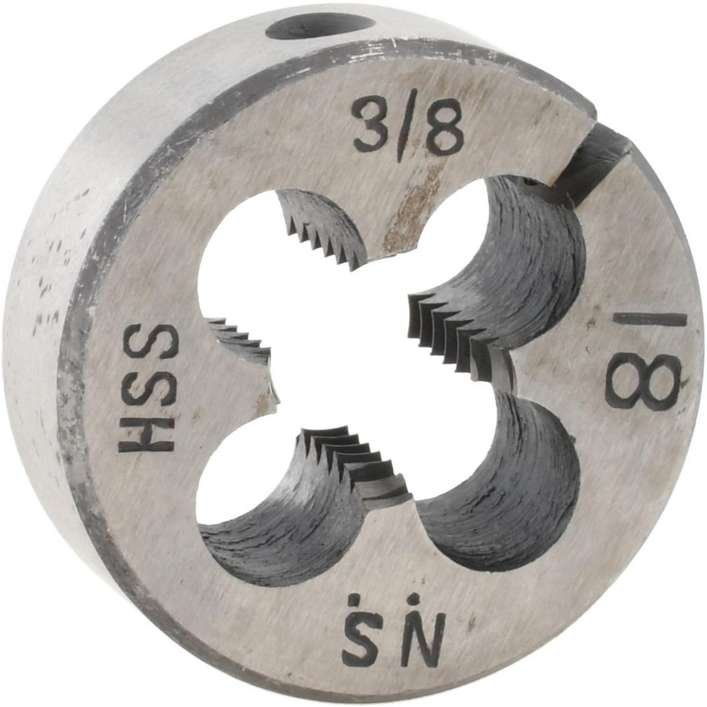 VALUE COLLECTION Value Collection 315-1141 Round Die 3/8-18 1 in Od Hss