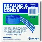 Nu-Calgon 4216-27 Self-Adhesive Sealing and Caulking Cord, Roll, White