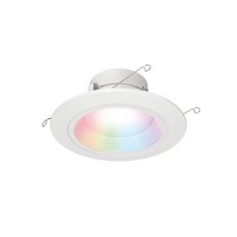 Halo RL56-06-9WZ-RGBW-WH-R RL56 Smart Wi-Fi Retrofit LED Downlight Module, 5 to 6 Inch Diameter, 600 Lumens, 90 CRI