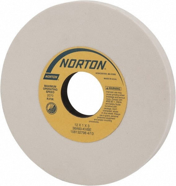 NORTON Norton 66253262718 Surface Grinding Wheel 60 Grit 12 in