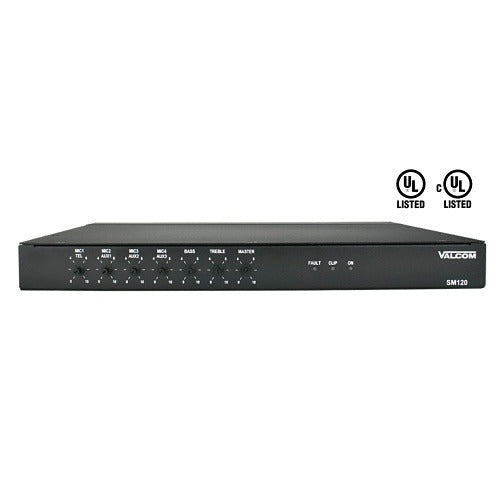 VALCOM Valcom SM120 Shelf Mount Amplifier 120 Watts
