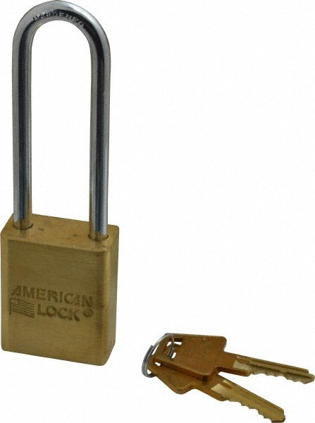 AMERICAN LOCK American Lock A5532 Keyed Different Padlock 1.5 in