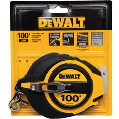 DeWalt DWHT34036 100 ft Steel Tape Measure Closed Case