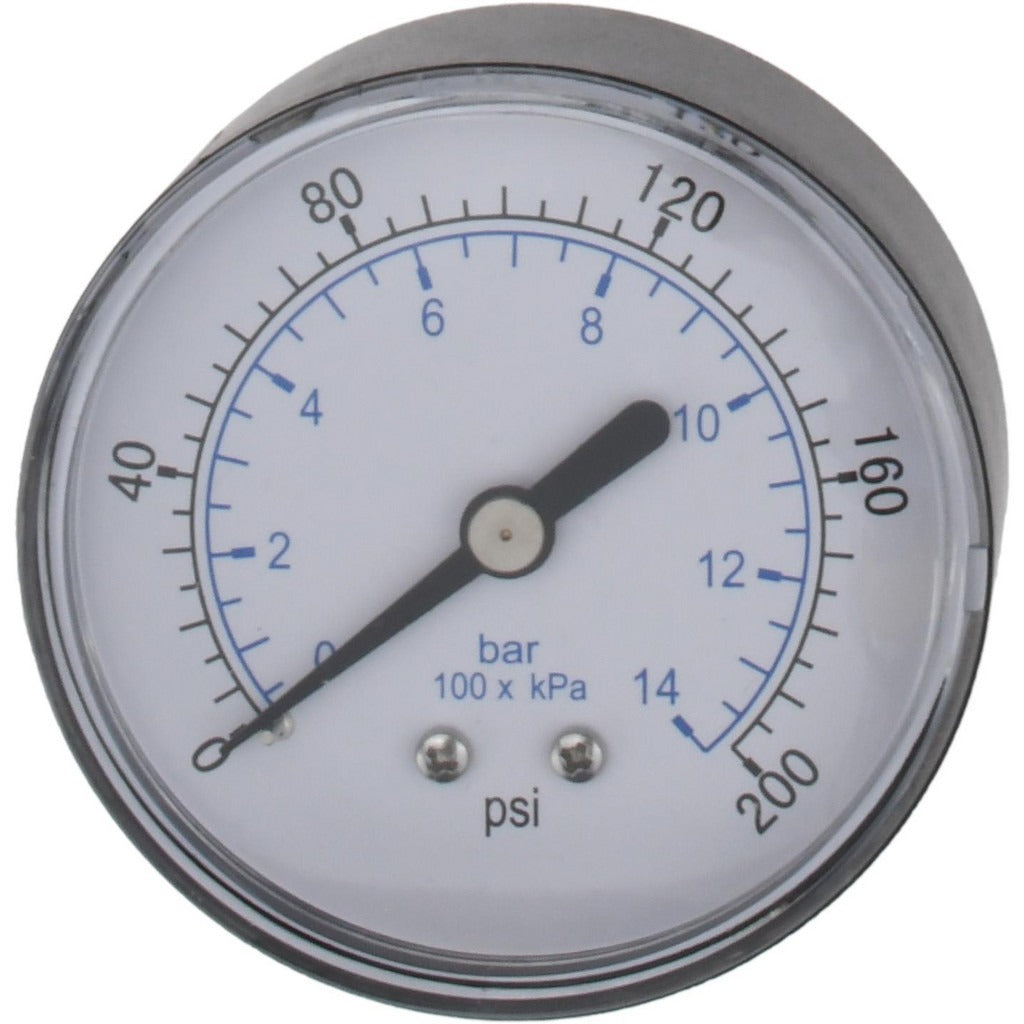 VALUE COLLECTION Value Collection 111CB25200 Pressure Gauge 200 Psi