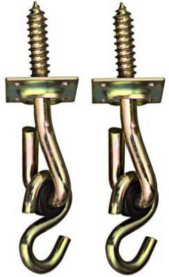 NATIONAL HARDWARE National Mfg N264-069 Lag Screw Swing Hook Kit 2 Pack