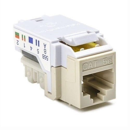 HELLERMANN TYTON Hellermanntyton RJ45FC5E-FW Cat5e Keystone Jack