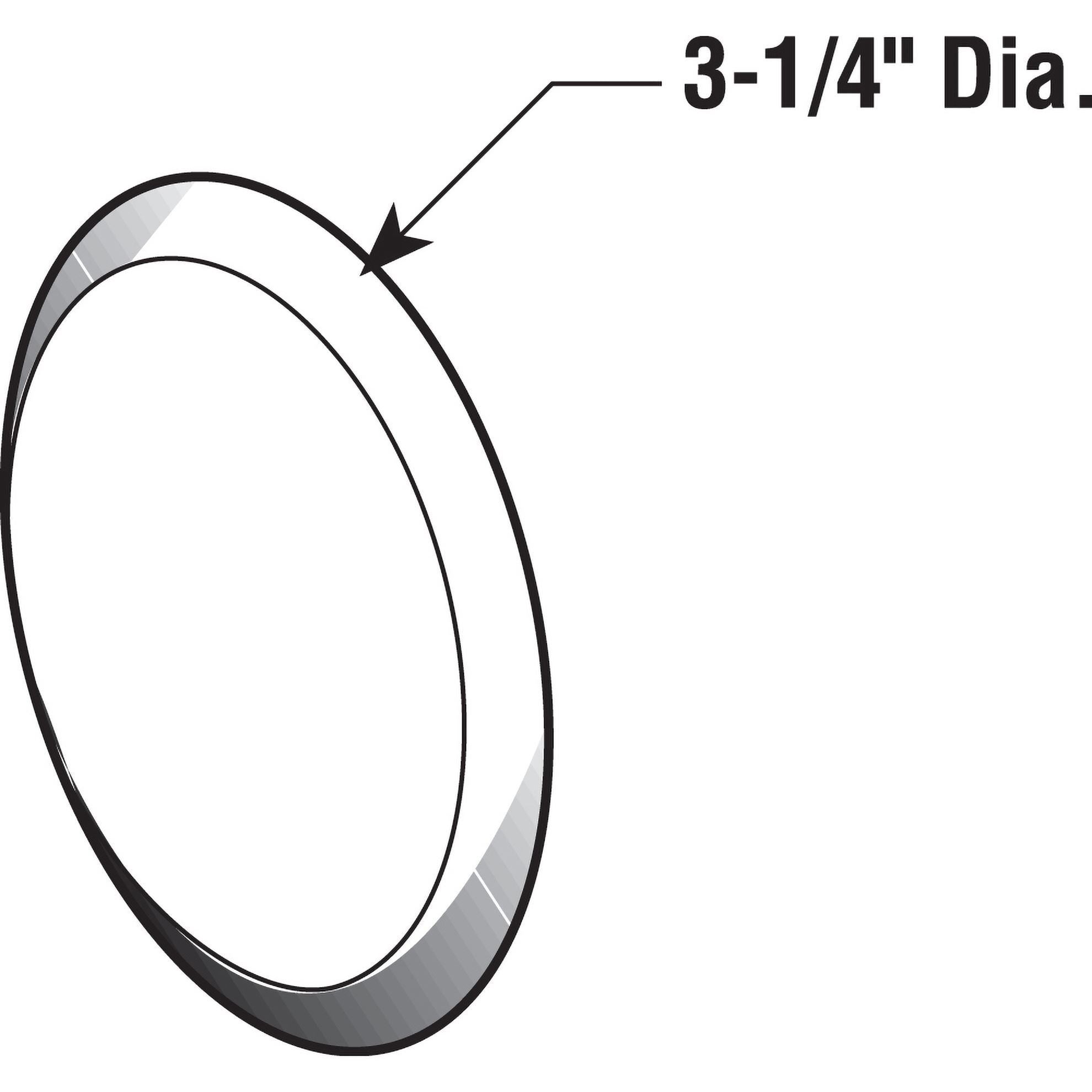 PRIME-LINE Prime-Line MP9270 Vinyl Wall Protector 3-1/4 in (5-Pack)