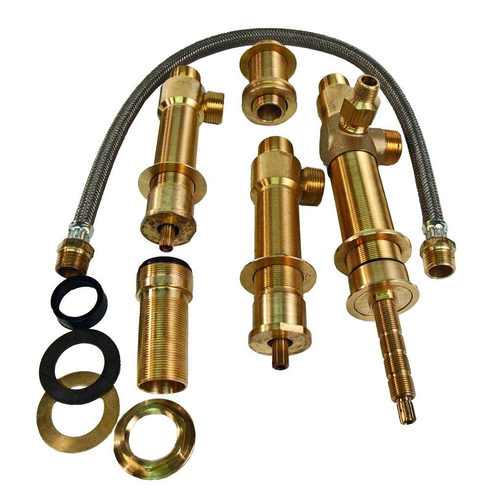 Newport Brass 1-666 3/4 in. NPT Deck Mount Roman Tub Faucet Valve