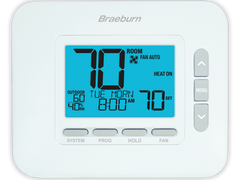 BRAEBURN SYSTEMS 4030 Universal 7, 5-2 Day or Non-Programmable 2H / 1C w/Dry Contact