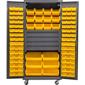GLOBAL INDUSTRIAL Global Industrial 708646MYL Mobile Drawer Cabinet Gray
