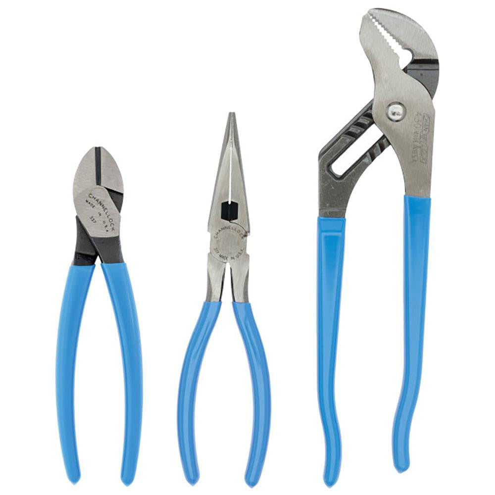 CHANNELLOCK Channellock GS-6 3 Piece Plier Set Assortment