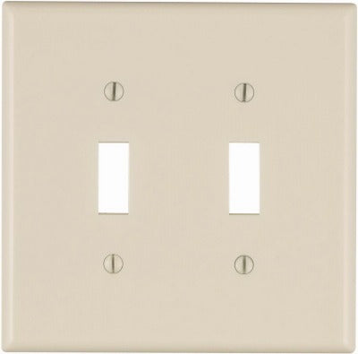 LEVITON Leviton Mfg Co 005-80509-00T Midway Toggle Wall Plate 25pk