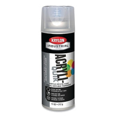 Krylon Industrial K01301A07 Acryli-Quik Acrylic Lacquer Paint 11 oz Crystal Clear Gloss