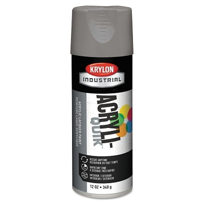 Krylon K01608A07 Acryli-Quik Acrylic Lacquer Smoke Gray 12 oz Aerosol Can