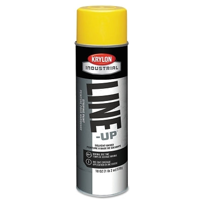 Krylon K00830108 Pavement Striping Paint 18 oz Highway Yellow Solvent-Based