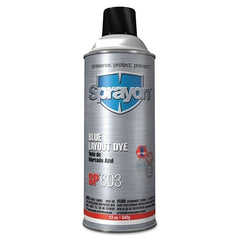 Sprayon SC0603000 SP603 Blue Layout Dye 12 oz Lot of 12