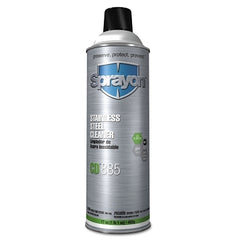 Sprayon SC0885000 CD885 Stainless Steel Cleaner 17 oz Aerosol Can Lemon Scent