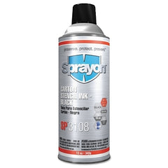 Sprayon SC3108000 Stencil Inks 12 oz Aerosol Can Black