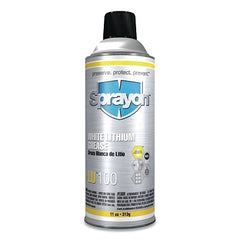 Sprayon SC0100000 White Lithium Lubricant Aerosol 16 oz