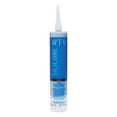 White Lightning WL099111B Contractor RTV Silicone Sealant 10 oz Black