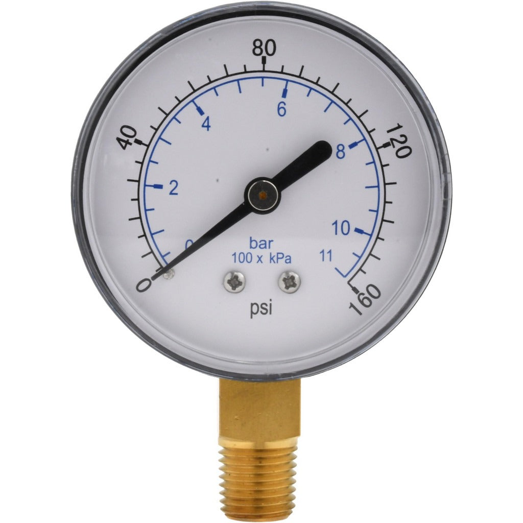 VALUE COLLECTION Value Collection 111CL25160 Pressure Gauge 160 Psi