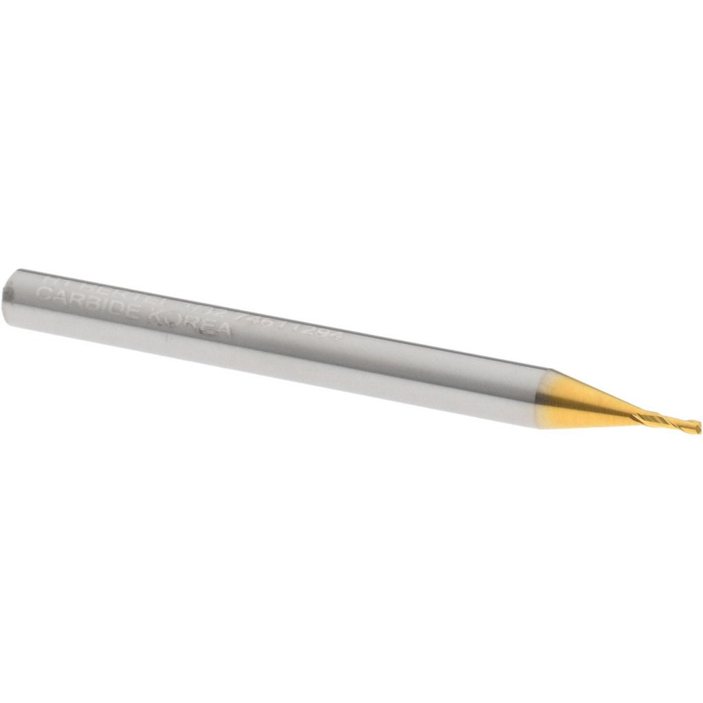 HERTEL Hertel 750645 Square End Mill 1/32 in 2 Flute Carbide Tin