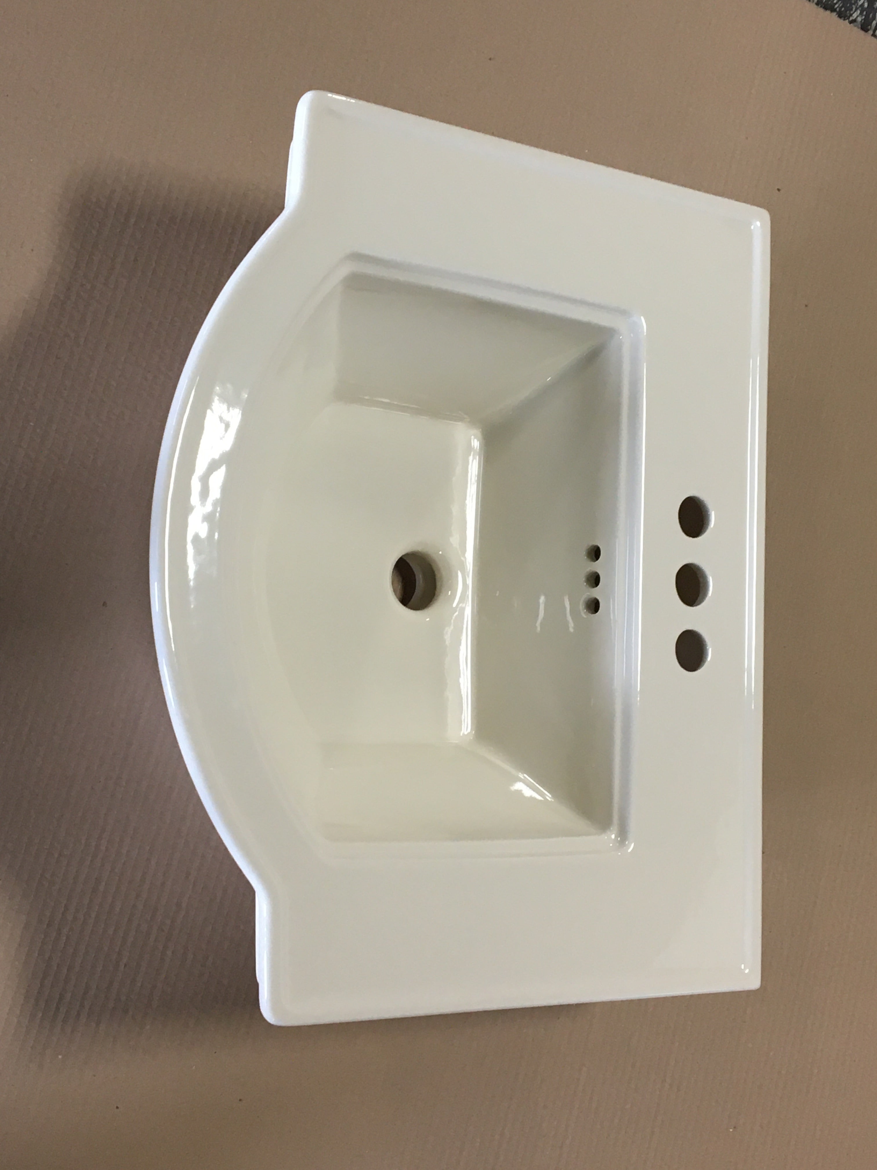 American Standard 0900004.222 Estate Pedestal Lavatory Top