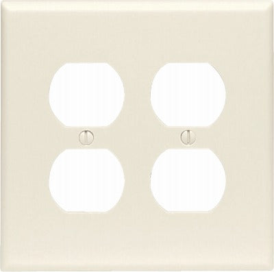 LEVITON Leviton Mfg Co 005-80516-00T 4-outlet Wall Plate 25 Pack