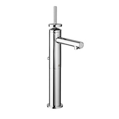 DXV AMERICAN STANDARD D35105152.144 PERCY SINGLE HANDLE VESSEL BATHROOM FAUCET WITH STEM HANDLE AND GRID DRAIN