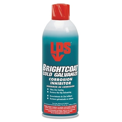 LPS 5916 Bright Coat Cold Galvanize Corrosion Inhibitor 16 oz Aerosol Can