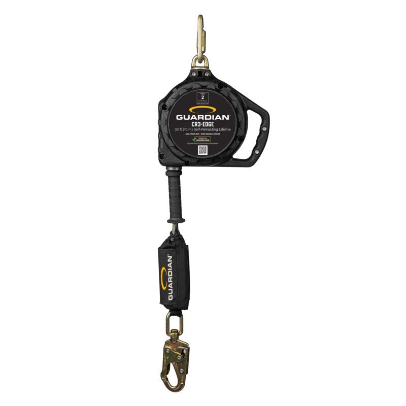 GUARDIAN FALL PROTECTION GUARDIAN FALL PROTECTION 4200221 CR3-Edge Self Retracting Lifeline 33 ft