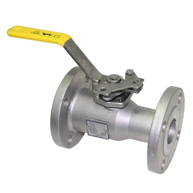 Apollo Valves 87A10001 87A-100 Series 3 in. CF8M Stainless Steel Standard Port Flanged 150# Ball Valve