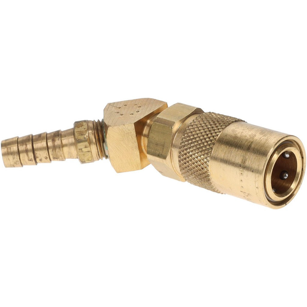 PARKER Parker PC326 45 Deg Hose Barb Coupler 200 Psi 3/8 in