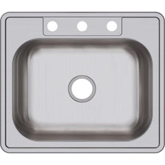 Elkay ELUHAD281650PD Lustertone Classic Stainless Steel 30-1/2 x 18-1/2 x 4-7/8 Single Bowl Undermount ADA Sink w/Perfect Drain