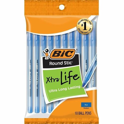 BIC Bic BICGSMP101BE Ballpoint Pen Beige Pack of 10