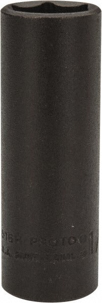 PROTO Proto J6516H Impact Socket 1/4 in Drive 1/2 in 6-point